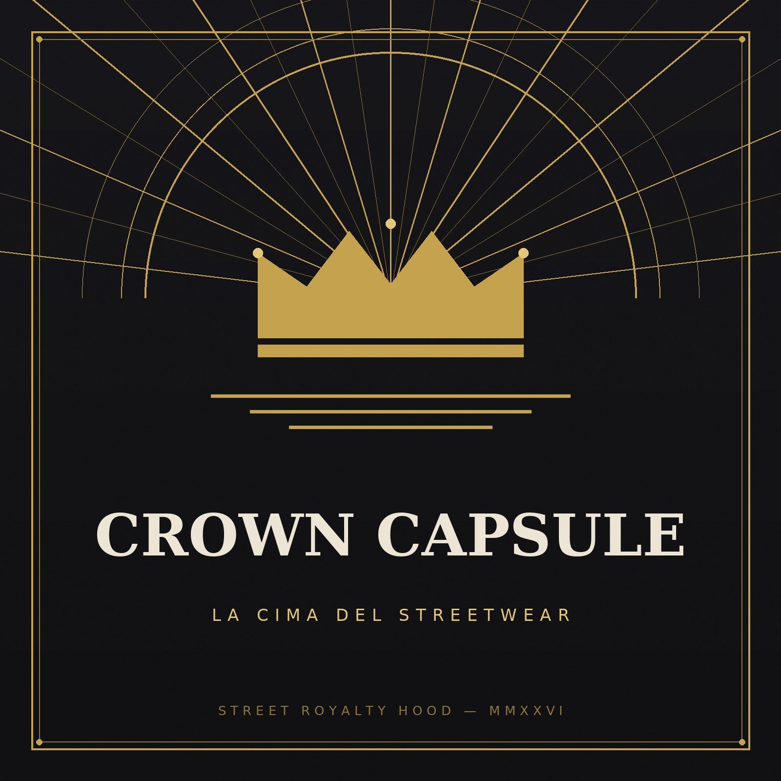 Crown Capsule — portada de marca Street Royalty Hood