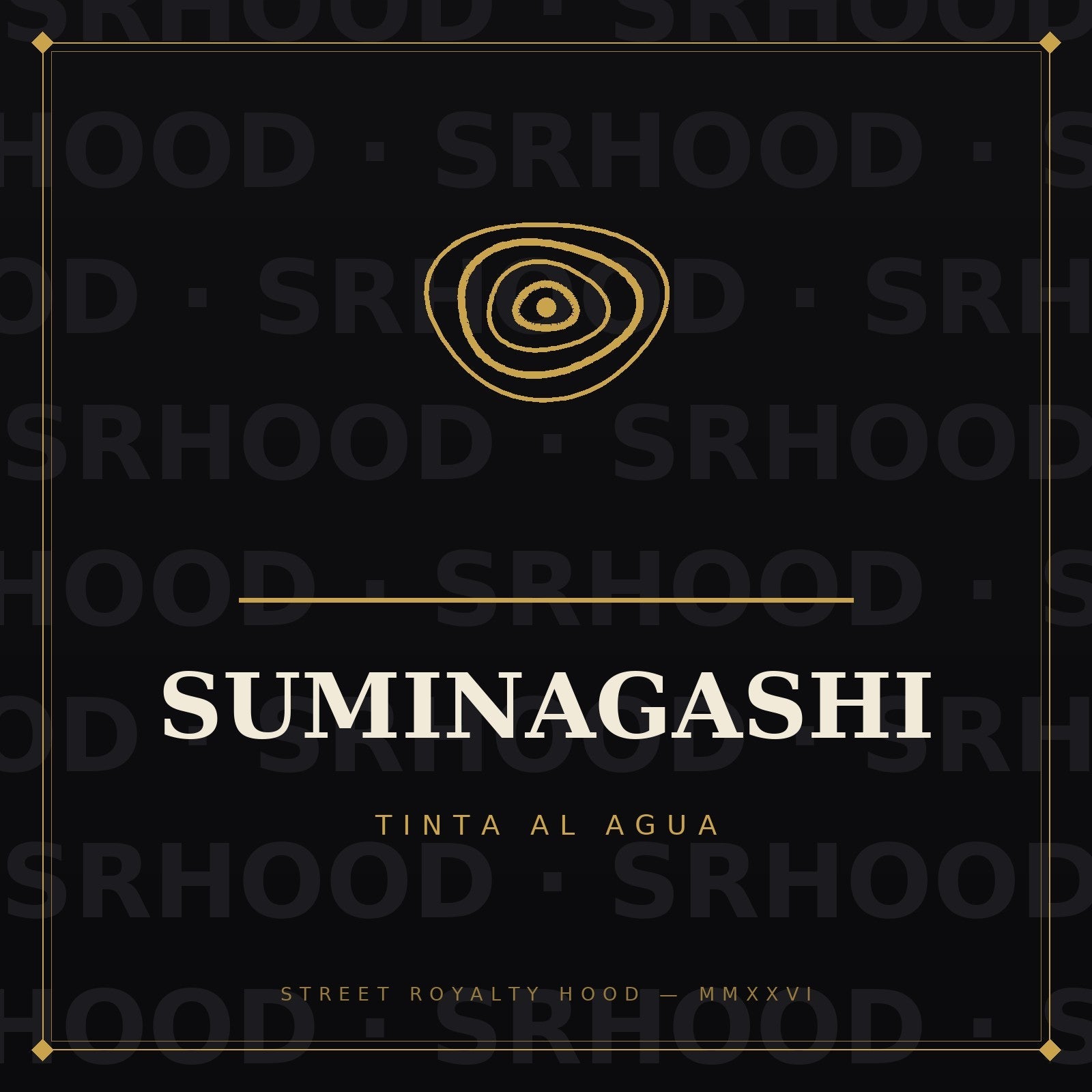 Portada de la Cápsula Suminagashi — Tinta al Agua de Street Royalty Hood