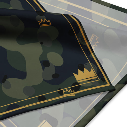 Bandana Camo Real — detalle del tejido