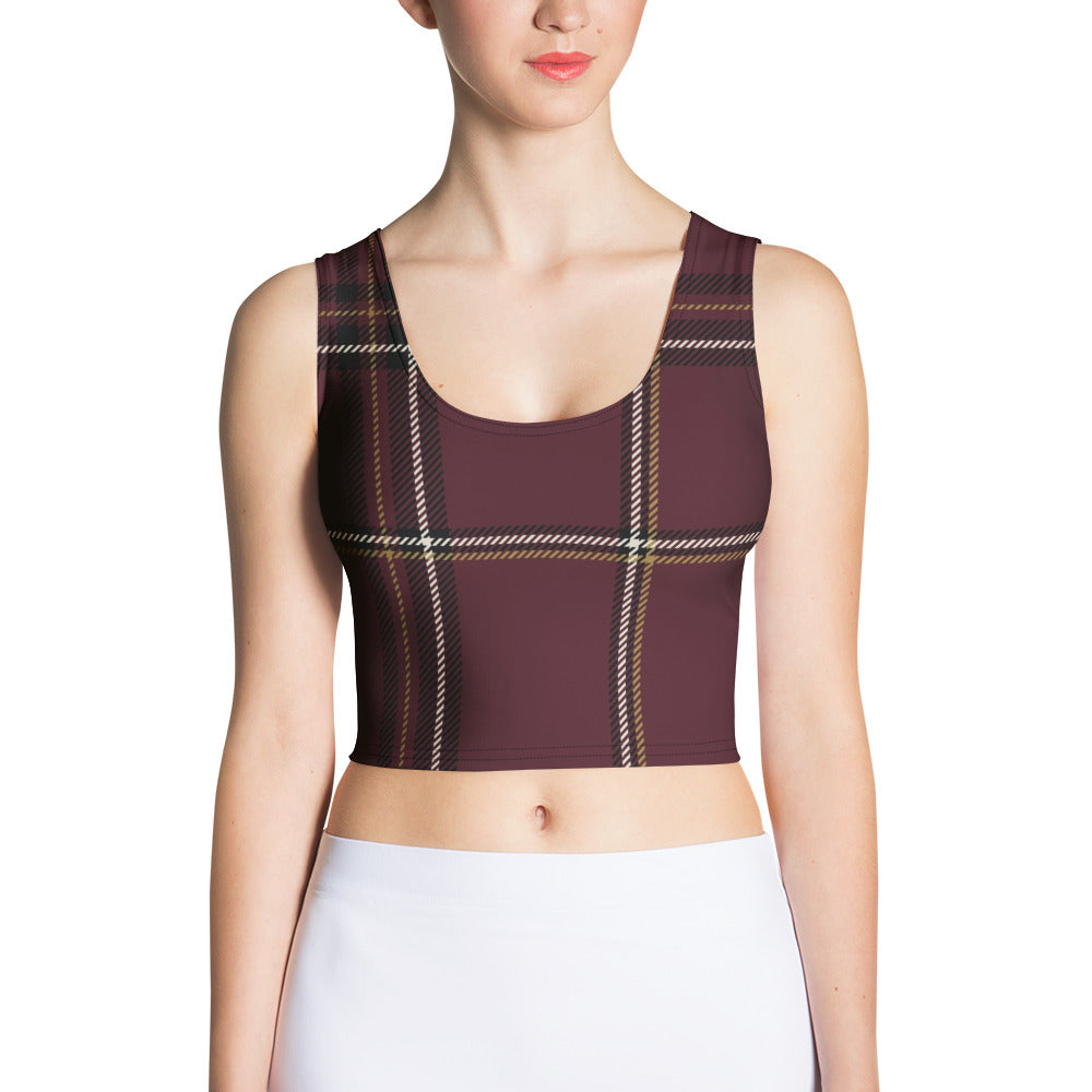 Crop Top Integral Tartán, segunda vista