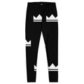 Street Royalty | Leggings Mujer — Crown Monogram Negro