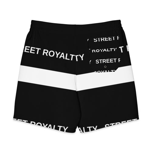 Street Royalty | Board Shorts Hombre — Stripes Negro