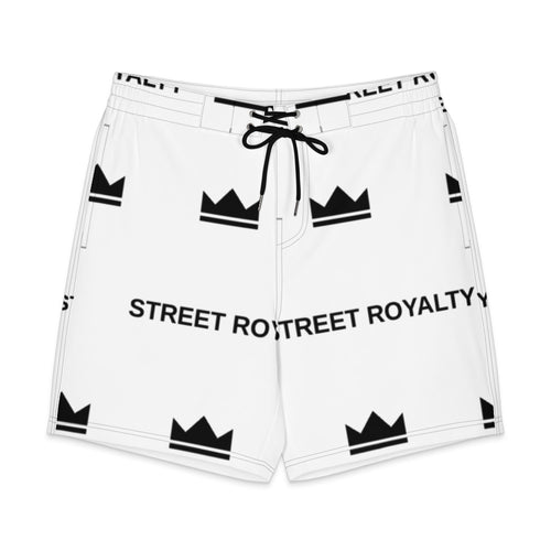 Street Royalty | Board Shorts Hombre — Royal Mix Blanco