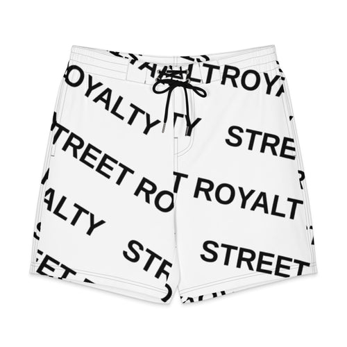 Street Royalty | Board Shorts Hombre — Diagonal Blanco