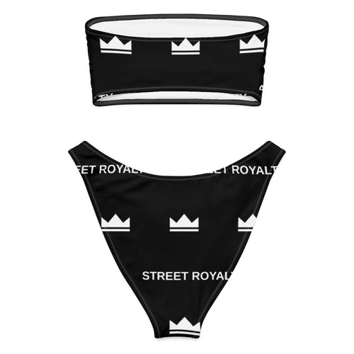Street Royalty | Bikini Bandeau — Royal Mix Negro