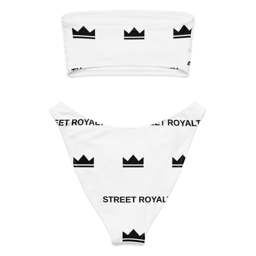 Street Royalty | Bikini Bandeau — Royal Mix Blanco