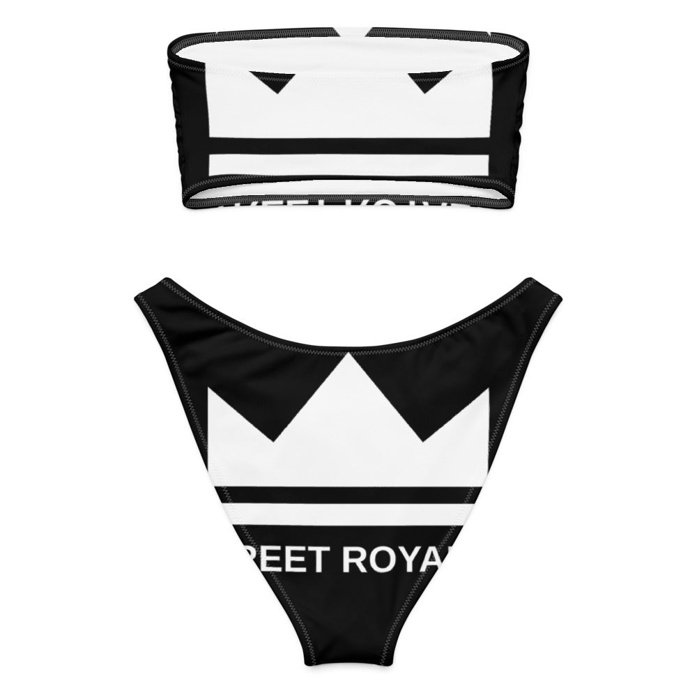 Street Royalty | Bikini Bandeau — Corona XL Negro