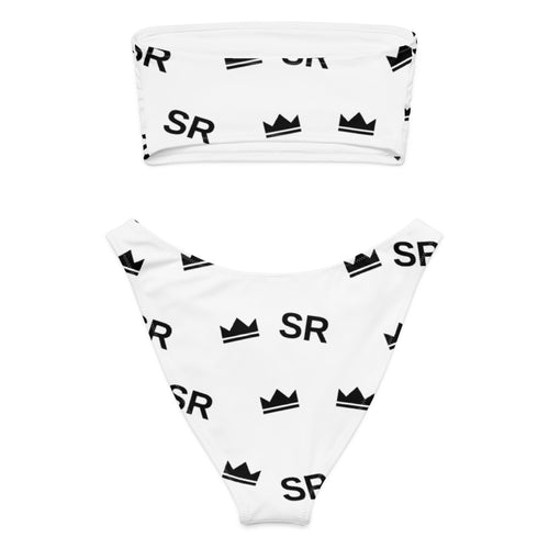 Street Royalty | Bikini Bandeau — Scatter Blanco