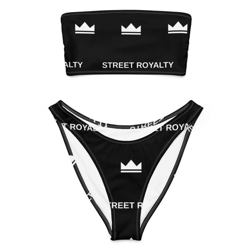 Street Royalty | Bikini Bandeau — Royal Mix Negro