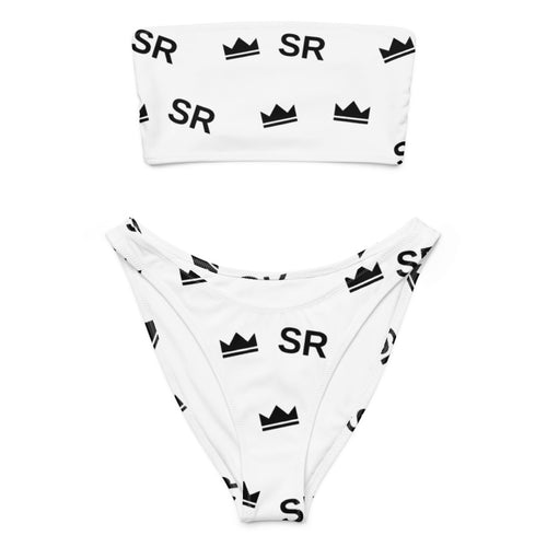 Street Royalty | Bikini Bandeau — Scatter Blanco