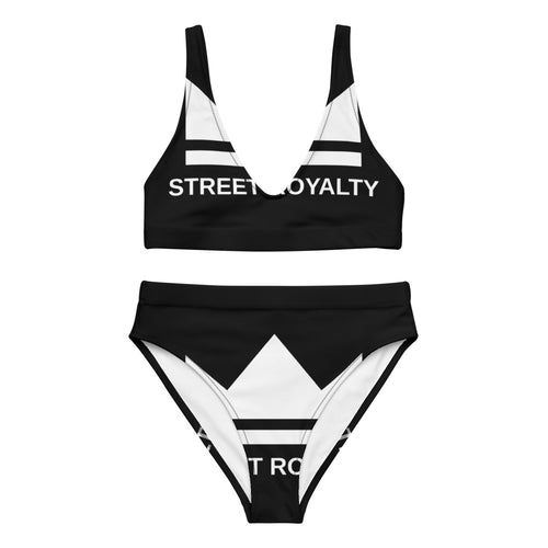 Street Royalty | Bikini Talle Alto — Corona XL Negro