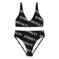 Street Royalty | Bikini Talle Alto — Diagonal Negro