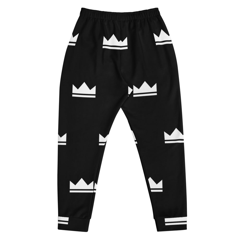 Street Royalty | Joggers Hombre — Crown Monogram Negro