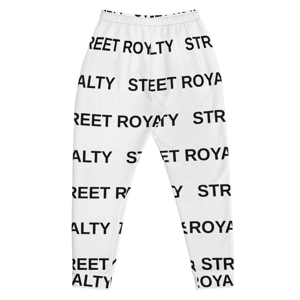 Street Royalty | Joggers Hombre — Wordmark Blanco