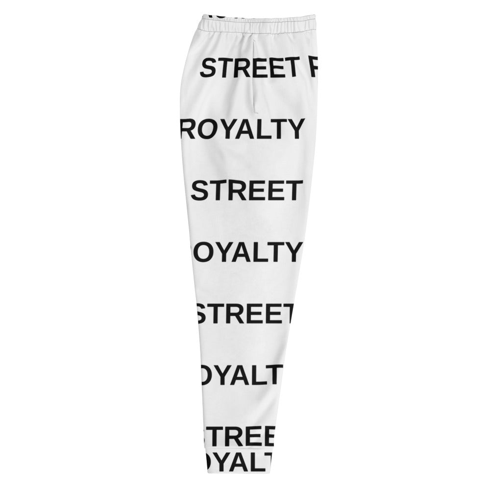 Street Royalty | Joggers Hombre — Wordmark Blanco