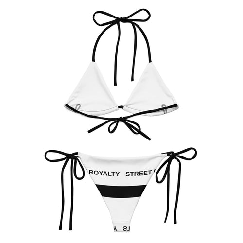 Street Royalty | Bikini String — Stripes Blanco