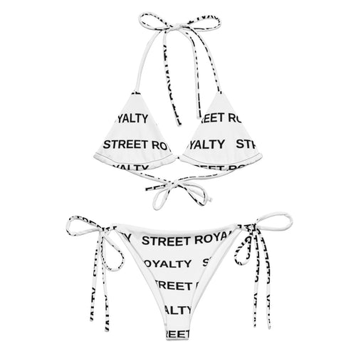 Street Royalty | Bikini String — Wordmark Blanco