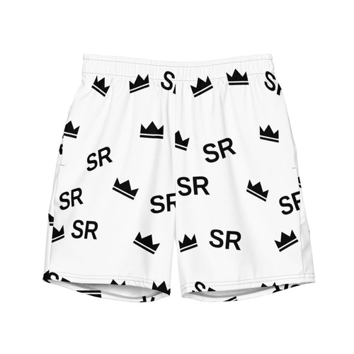 Street Royalty | Bañador Hombre — Scatter Blanco