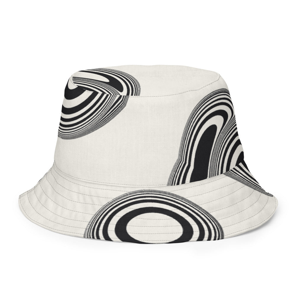 Bucket hat suminagashi — exterior