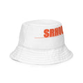 SRHOOD Bucket Hat Tonal Crown Blanco - vista lateral