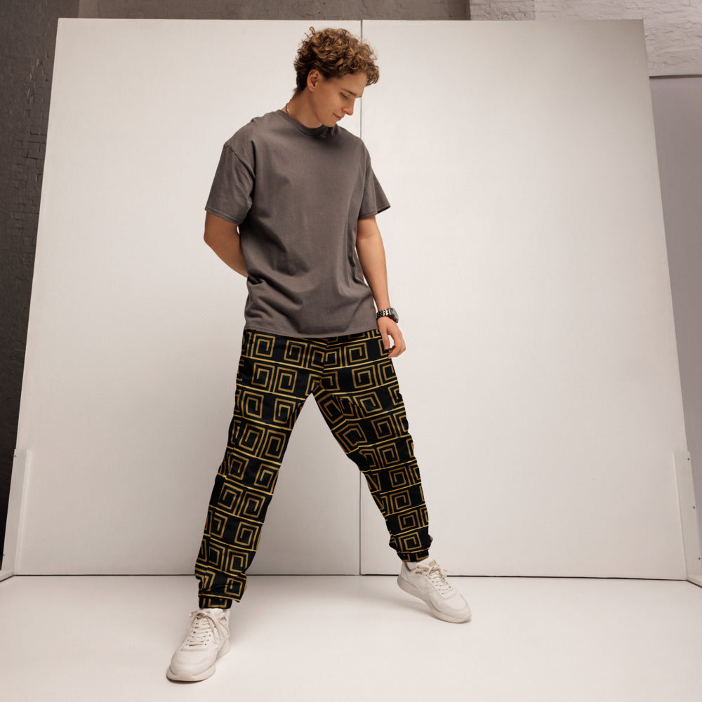 Pantalón Meandro de estampado integral, segunda vista