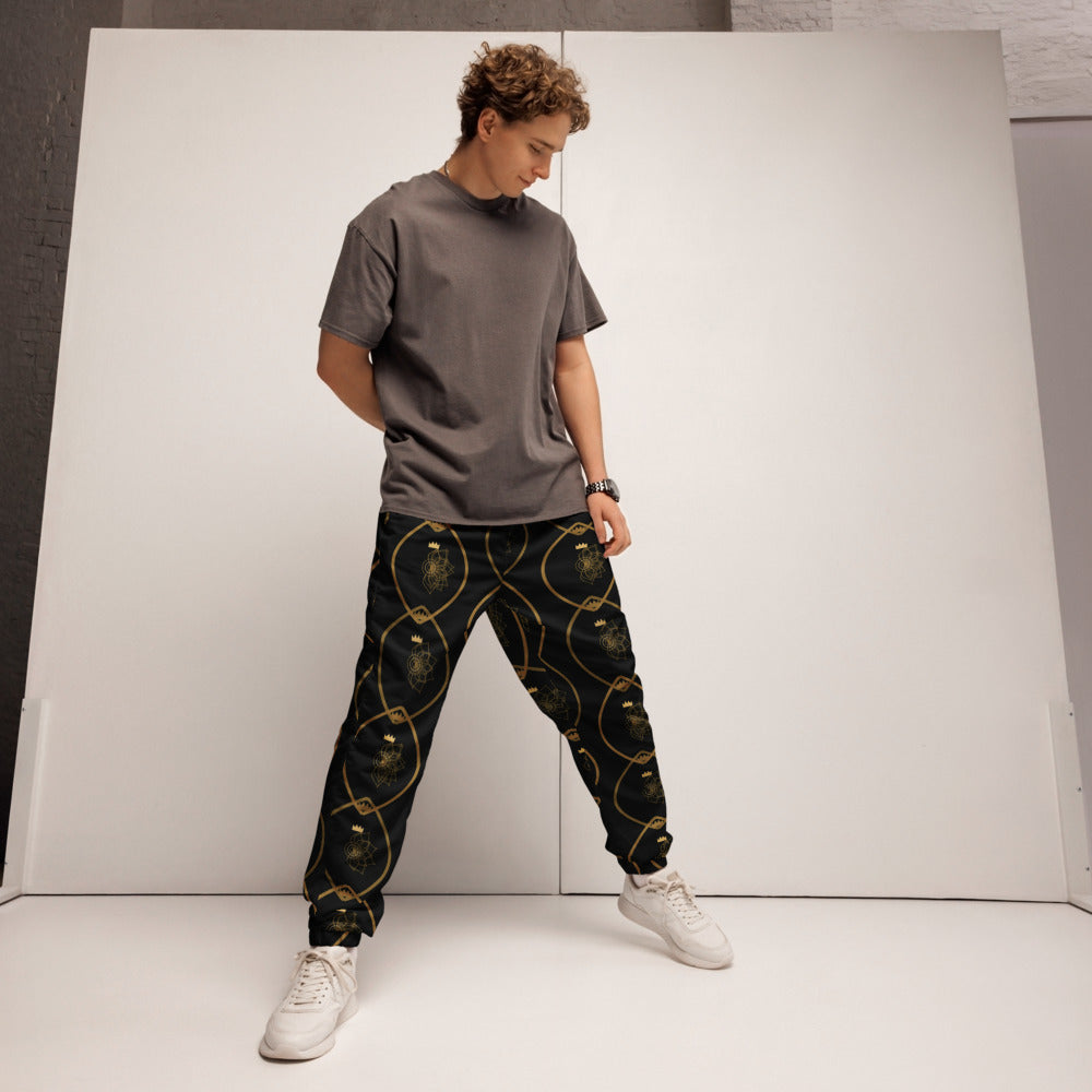 Pantalón Brocado de estampado integral, segunda vista