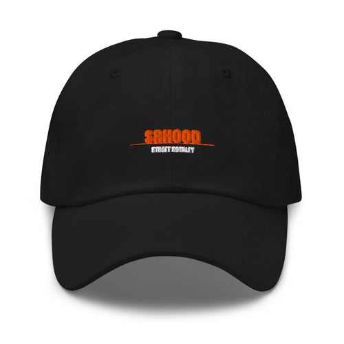 SRHOOD Gorra Wordmark Mini Beige - vista frontal