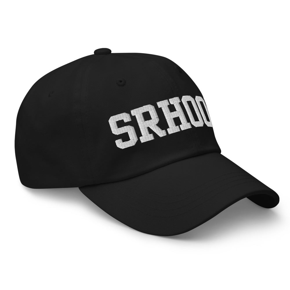 Gorra Wordmark bordada en Negro, vista lateral