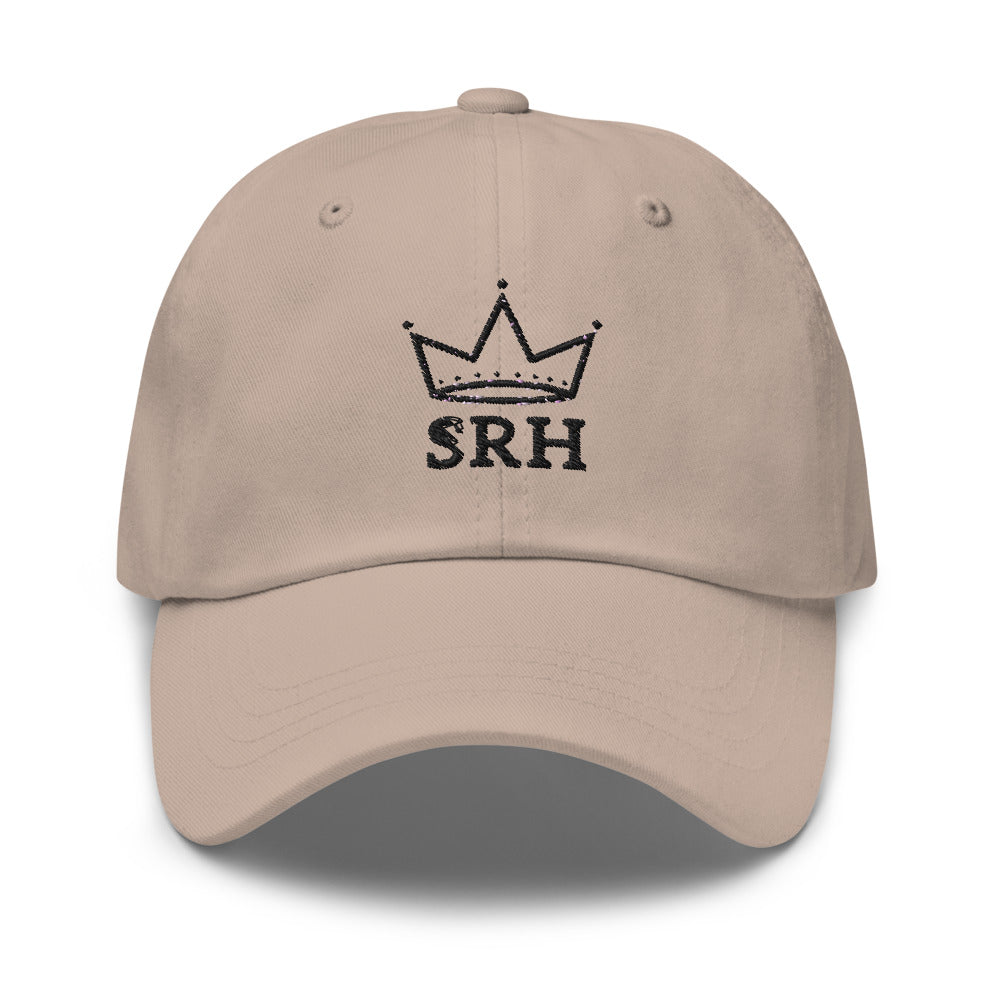 Gorra Street Royalty Corona SRH Piedra bordada, vista frontal