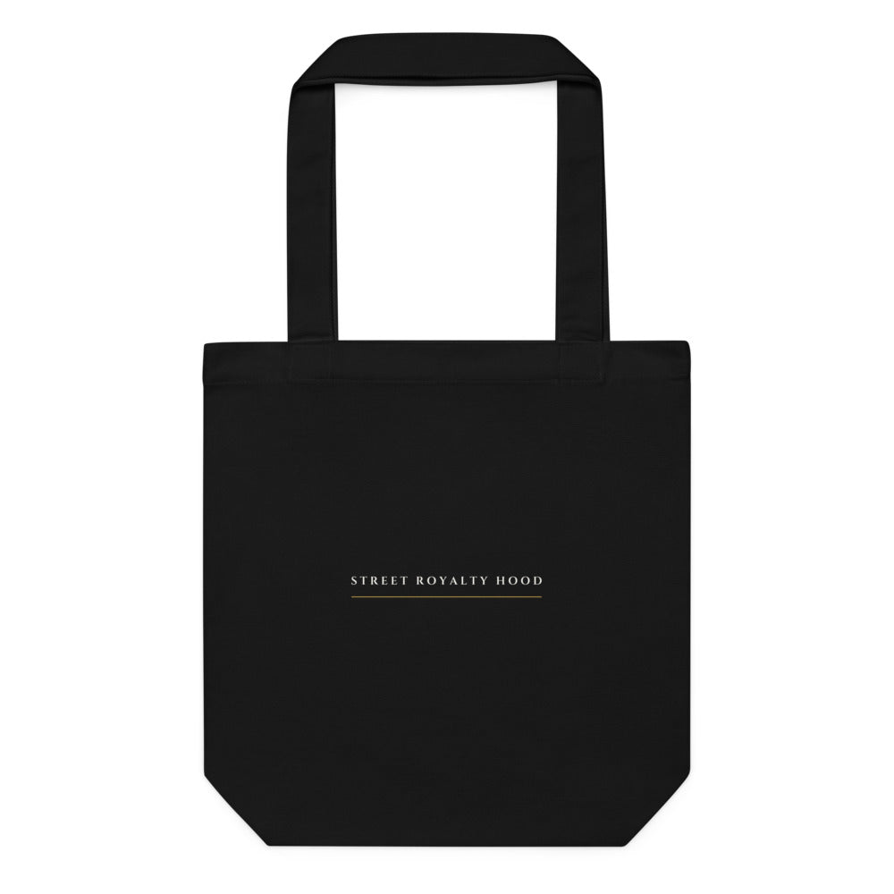 Tote Street Royalty Wide Lockup Negro, vista frontal
