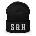 Gorro SRH Varsity bordado en Negro, vista frontal