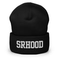 Gorro Wordmark bordado en Negro, vista frontal