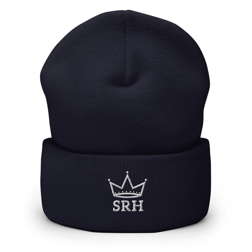 Gorro Corona SRH bordado color navy, Street Royalty Hood