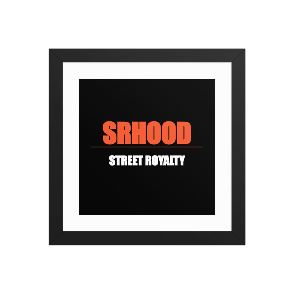 Street Royalty | Póster Enmarcado