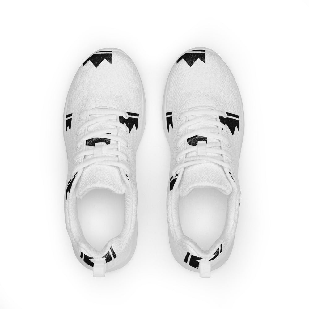 Street Royalty | Zapatillas Deportivas Hombre — Crown Monogram Blancas