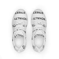 Street Royalty | Zapatillas Deportivas Hombre — Wordmark Blancas