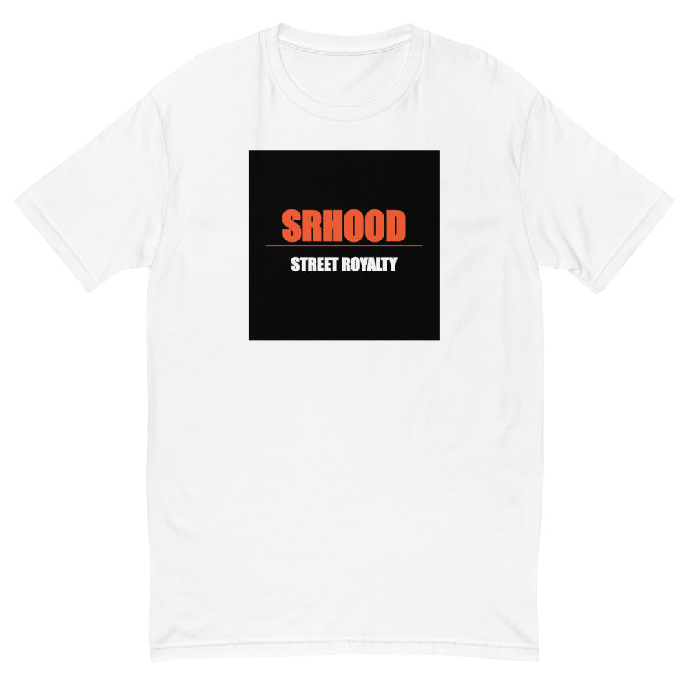 SRHOOD | Camiseta Premium Fitted Blanco — Street Royalty