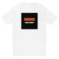 SRHOOD | Camiseta Premium Fitted Blanco — Street Royalty