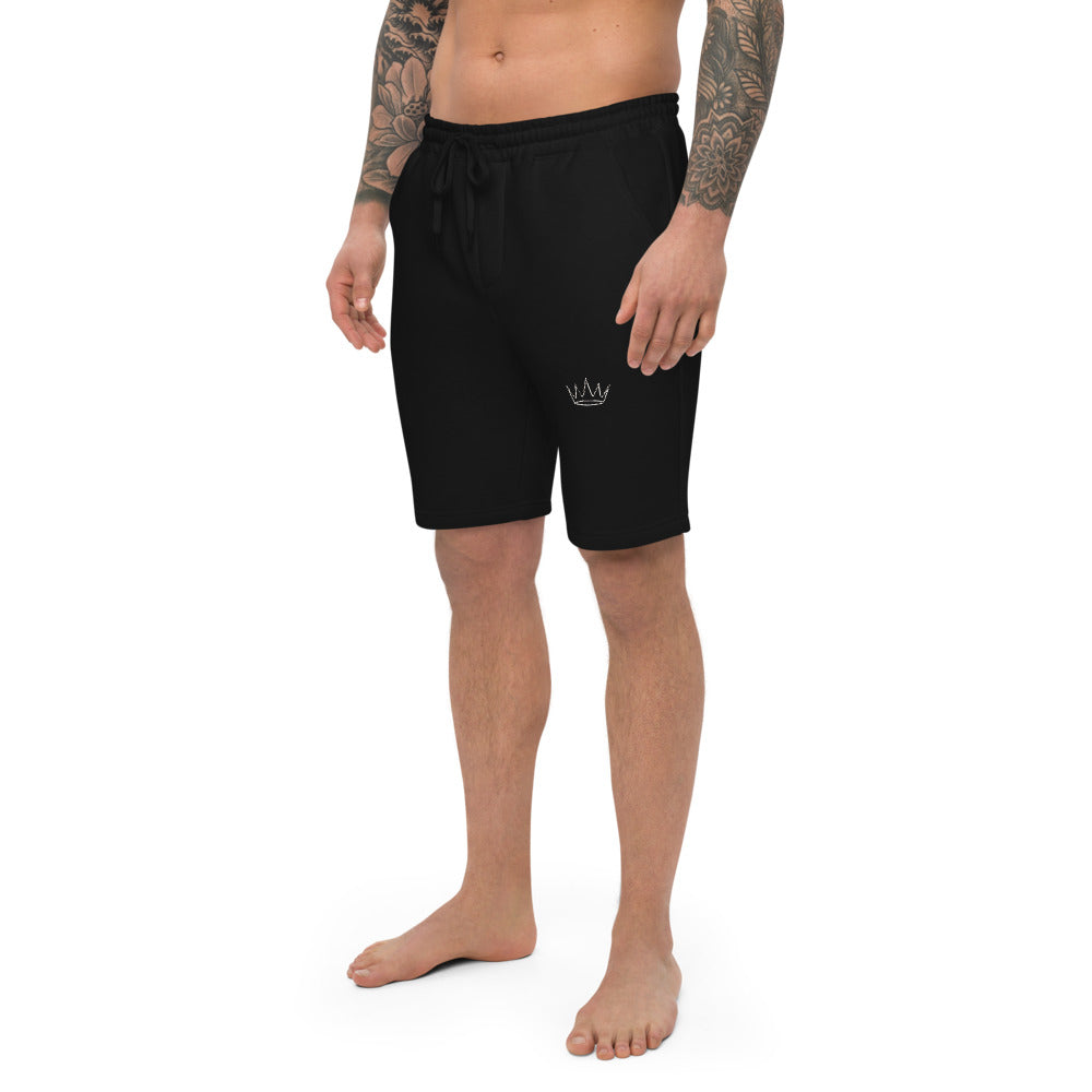 Street Royalty | Shorts Corona Lineart — Negro - detalle estampado