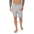 Street Royalty | Shorts Corona Lineart — Gris Jaspeado vista frontal