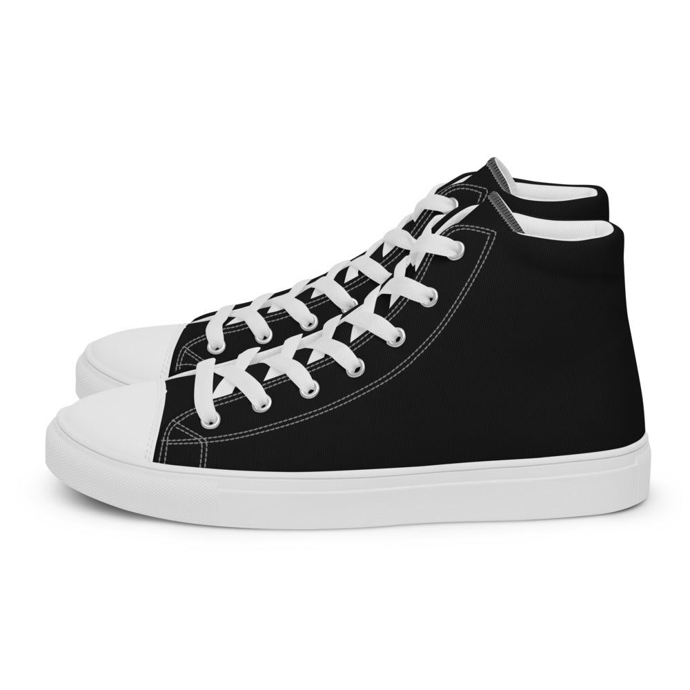Zapatillas Altas Essential Hombre — Negro