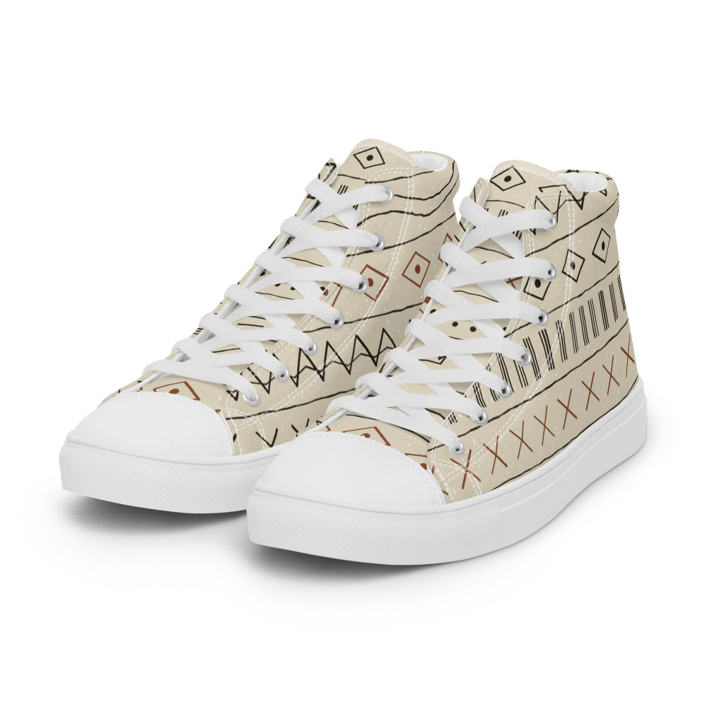 Zapatillas Altas Bogolán Real — vista frontal izquierda