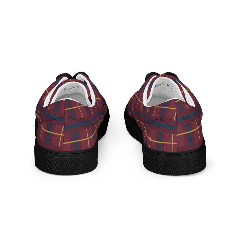 Zapatillas Tartán Real — vista trasera