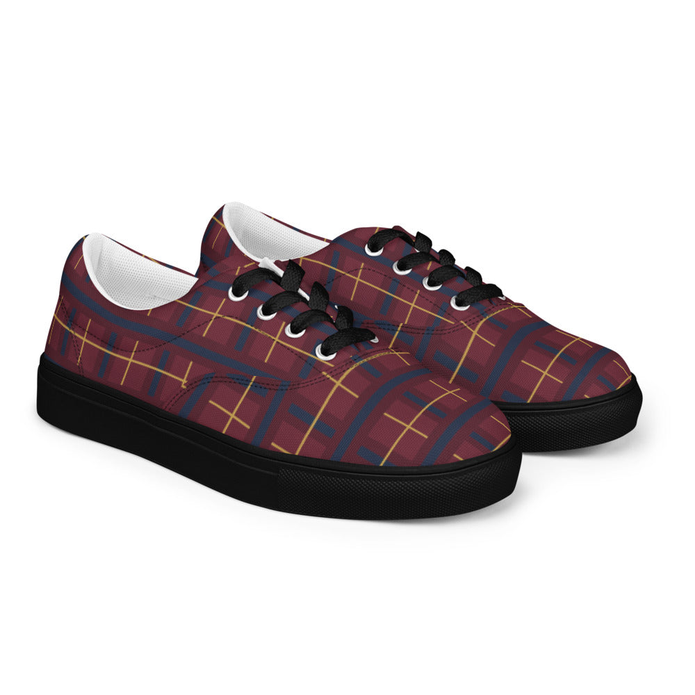Zapatillas Tartán Real — vista frontal derecha