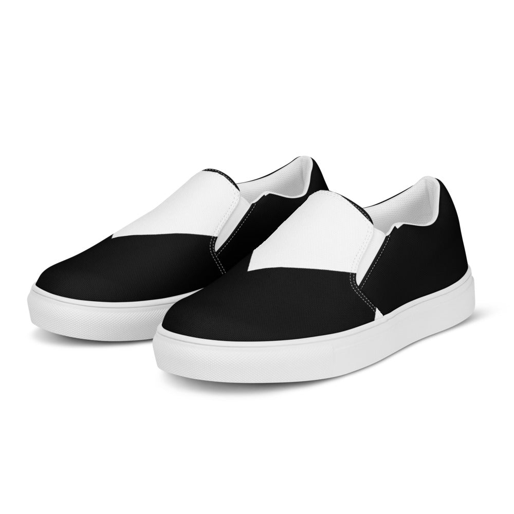 Street Royalty | Zapatillas Slip-On Hombre — Black Edition