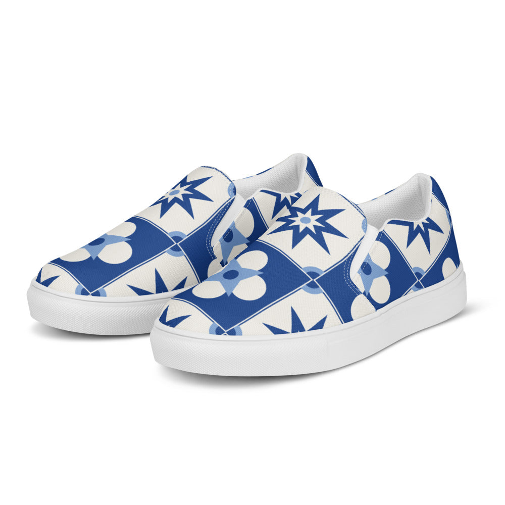 Zapatillas Mosaico, vista frontal izquierda