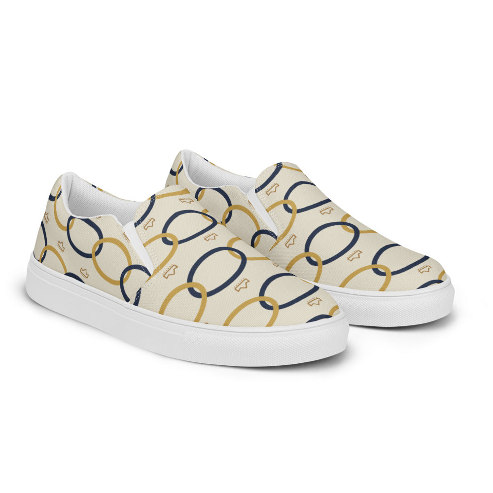Slip-on Cadena — vista frontal derecha