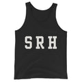 Camiseta de Tirantes SRH Varsity color negro, vista plana