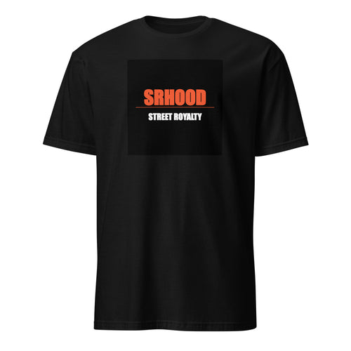 SRHOOD | Camiseta Básica Negra Softstyle — Street Royalty
