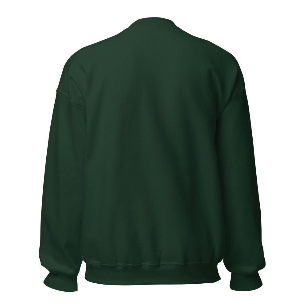 Sudadera Laurel Victoria verde botella — espalda